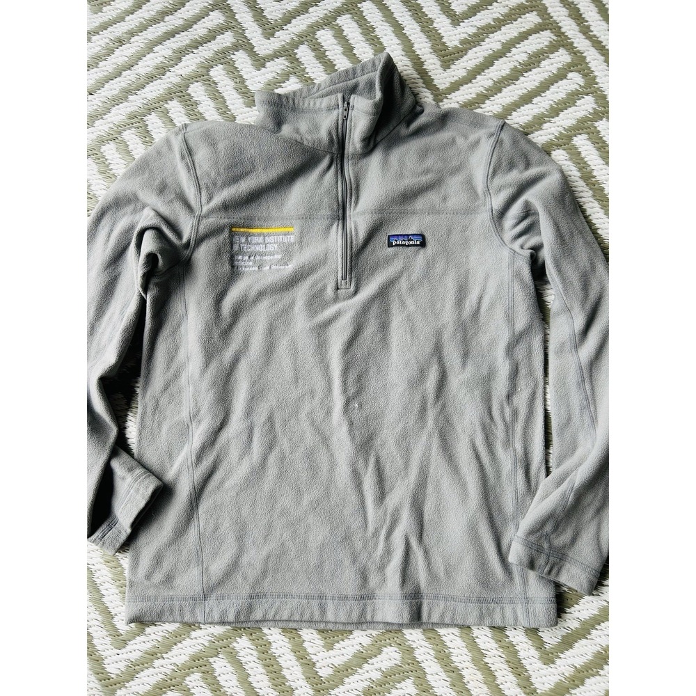 Patagonia Micro D lightweight quarterzip LOGO New York Institute Technology